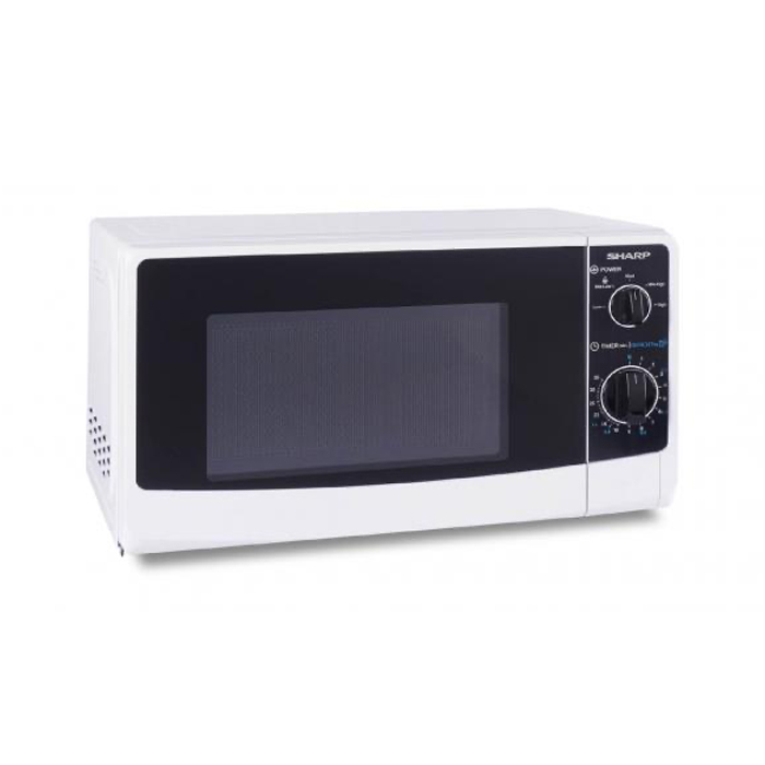 Sharp Microwave Oven Solo 20 Liter - R-220MA-WH
